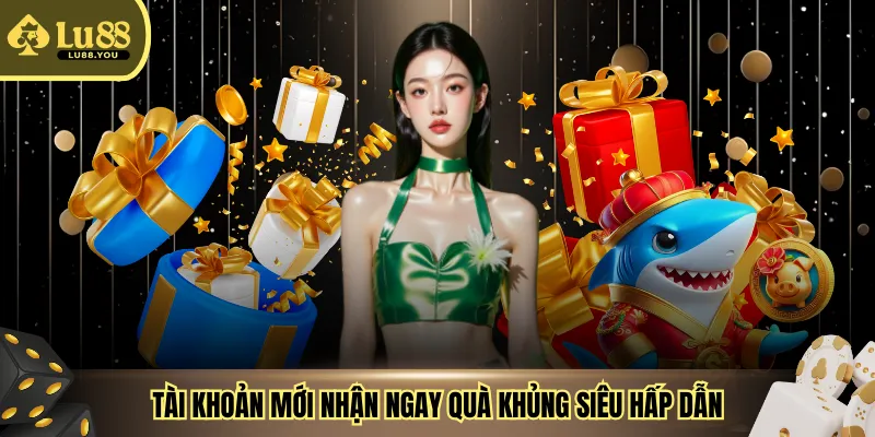 Tài khoản mới nhận ngay quà khủng siêu hấp dẫn